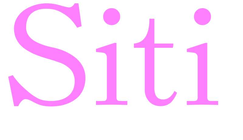 Siti - girls name