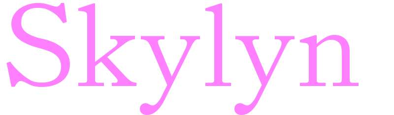 Skylyn - girls name