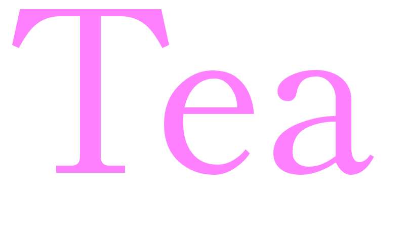 Tea - girls name
