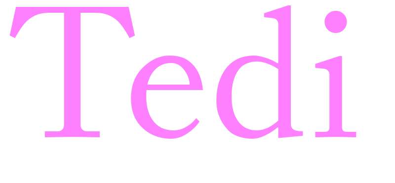 Tedi - girls name