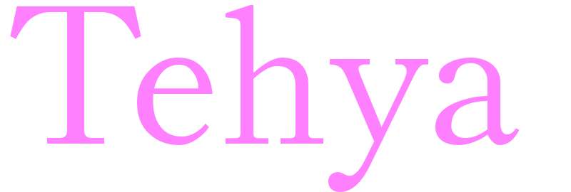 Tehya - girls name