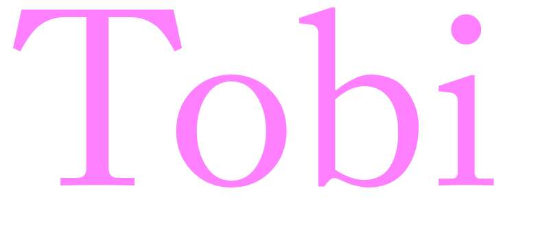 Was Bedeutet Der Name Tobi www.ukbabynames.com