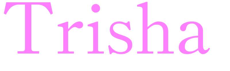 Trisha - girls name