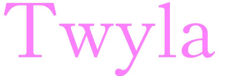 Twyla - girls name