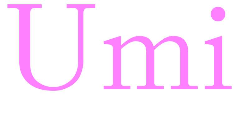 Umi - girls name