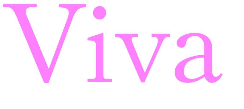 Viva - girls name