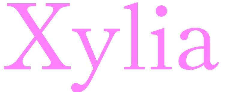Xylia - girls name