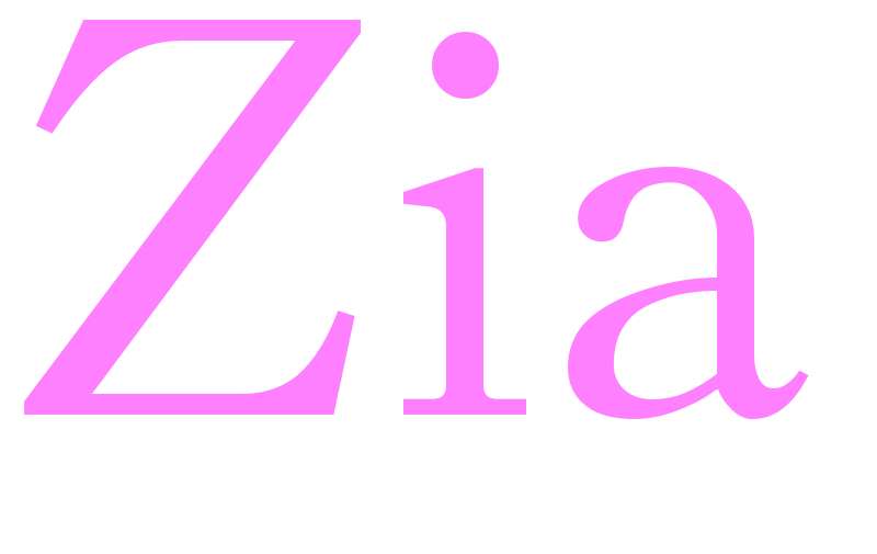 Zia - girls name