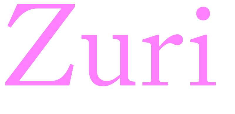 Zuri - girls name